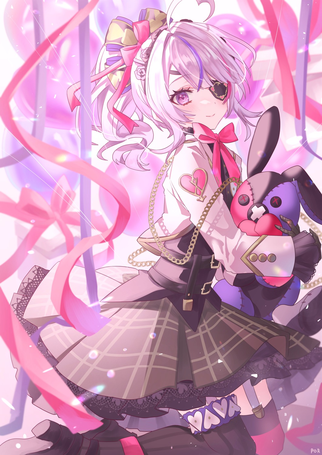 por tt nijisanji nijisanji english maria eyepatch heels